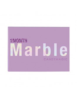 Marble華麗糖芯/月拋1片裝/果凍摩卡